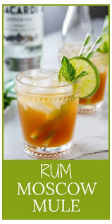Rum And Ginger Beer A Rum Moscow Mule A Communal Table Moscow Mule Recipe Rum Moscowmulerec In 2020 Rum Cocktail Recipes Ginger Beer Cocktail Spiced Rum Drinks