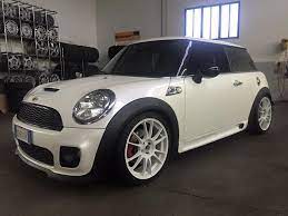 mini cooper john cooper works white matte tuning wheels mini cooper s mini cooper custom mini cooper sport