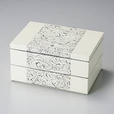 長角二段BOX Saisitu ジュエリーケース 漆塗り 漆器の井助