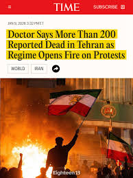 A Tehran doctor told @time on condition of anonymity that just six hospitals  in the capital had recorded at least 217 protester deaths, “most by live  ammunition.” The death count, if confirmed,