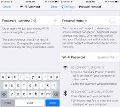 Select mobile hotspot from the left panel. How To Change The Iphone Hotspot Password