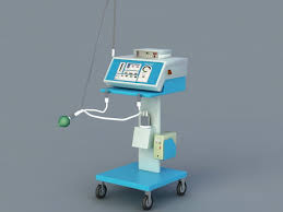 Ventilator Medical Equipment 3d Model Cadnav