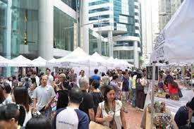 鰂魚涌太古坊糖廠街街道大獎 非常有靈活性 人車共享同一空間 週末街道可化成農墟或可其他活動 街景設計及管理亦非常得宜 street view views scenes