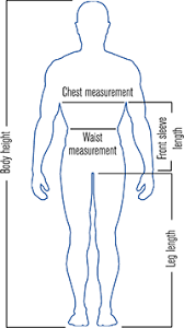 Ideal Female Body Measurements Chart Female Body Sewing