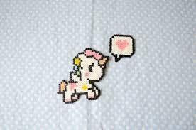 Pin By Bonbon On 8bit Awesomeness Perler Beads Hama Beads Hama Beads Kawaii Kawaii Unicorn