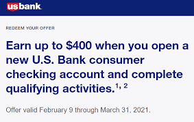 Application statuses can't be checked online. Expired U S Bank 400 Checking Bonus Doctor Of Credit