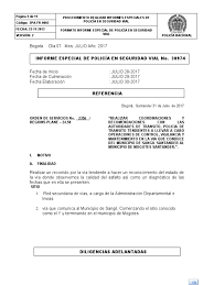 Informe de peticiones, quejas y reclamos, reconocimientos del servicio policial. Informe Especial