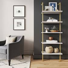 Moskowitz Ladder Bookcase Reviews Joss Main In 2020 Shelves Ladder Bookshelf Bookcase