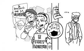 If you already struggle with breathing issues or discomfort, wearing a face mask may be a major source of anxiety. The Inherent Privilege Of Using I Can T Breathe In Protest Of Masks Central Times