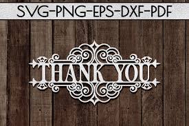 Download Clip Art Art Collectibles Cricut Vinyl Wall Art Dxf Pdf Appreciation Silhouette Gift Ideas Laser Vector Thank You Papercut Templates Cutting File Wedding Sign