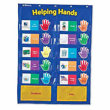 sale learning resources helping hands pocket chart