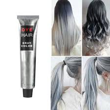 Mix water and henna in a bowl. 100ml Unisex Diy Fashion Grannyhair Gray Silver Color Super Dye Hair Cream Ebay