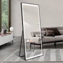 This full length 3mm mirror with a pink frame has a standalone base and tilting action. Tilt Full Length Mirrors You Ll Love In 2021 Wayfair