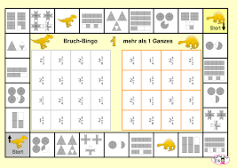 Bruch Bingo In 2020 Bingo Bruchrechnen Mathematikunterricht