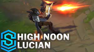 High Noon Lucian Skin Spotlight - League of Legends - YouTube
