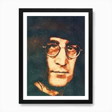 John Lennon Art Print by Adam Balthazor Art