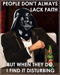 You Ll Love It When Darth Vader Croons I Find Your Lack Of Pitch Disturbing Description From Pinterest Co Star Wars Memes Star Wars Humor Star Wars Love