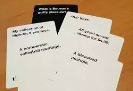 Here are some of our favorite ways to pimp out the ruless. What S The Grammar Structure Of Cards Against Humanity Quora