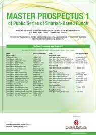 Performance of public islamic select enterprises fund vs its benchmark index over the following. Http Myunittrust Com Wp Content Uploads 2018 06 Public Mutual Master Prospectus Syariah 2017 Pdf