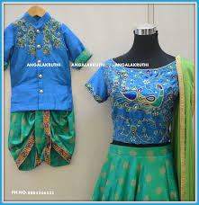 Birthday Gift Ideas For Mom From Son In India Mom And Me Designs With Peacock Hand Embroidery Design Mom And Son Dress Designs Moth Mother Son Matching Outfits Mom And Son Outfits Mom And Baby Dresses