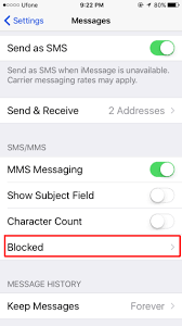 However, you can surely recover the messages before they were blocked. How To Block A Number From Messaging You In Ios 10