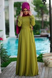 Minel Ask Tesettur Haki Renk Elbise Modasi Moda Tesettur Giyim Elbise Elbise Modelleri Islami Giyim