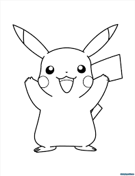 Pikachu Drawing Cute And Pokemon Pikachu Drawing At Paintingvalley Explore Pikachu Coloring Page Pikachu Drawing Pokemon Coloring Pages