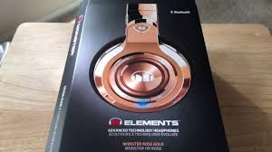 Maybe you would like to learn more about one of these? Monster Elements Rose Gold Bluetooth Wireless Headphones Unboxing 2 9 17 Youtube