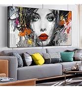 Amazon.com: CANEITO Flower Wall Art for Living Room, Colorful Daisy Canvas  Picture Wall Decor for Bedroom, Modern Floral Print for Girls Room, Size  20x40 Inches: Posters & Prints