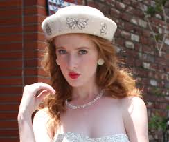 Laura Long models at Vintage Treasures!