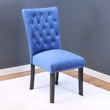 Markelo Sky Blue Velvet Dining Chairs Set Of 2 Walmart Com Dining Chairs Dining Chair Upholstery Velvet Dining Chairs