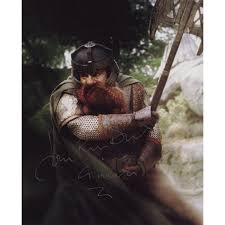 Herr der ringe figuren wie frodo, gandalf, gimli oder legolas. John Rhys Davies 2 Herr Der Ringe Gimli Originalautogramm Mit Ech