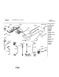 Some parts shown may not be for your model. Bosch Wfmc3200uc 01 Washer Partswarehouse