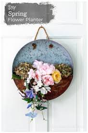 Check spelling or type a new query. Galvanized Hanging Planter Easy Springtime Front Door Decor