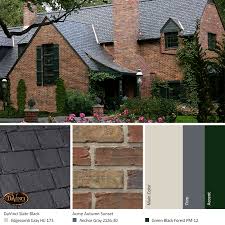 A wide variety of acrylic exterior paint options are available to you, such as usage, main raw material, and state. Black Brick Exterior Color Schemes Davinci Roofscapes