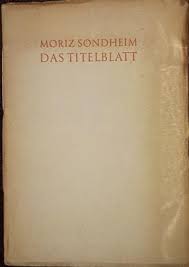 Es enthält außerdem namen und vornamen von verfassern und/oder herausgebern, bearbeitern und übersetzern. Das Titelblatt Ansprache Von Moriz Sondheim Bei Eroffnung Der Frankfurter Bibliophilen Gesellschaft 1927 Von Sondheim Moriz Okart S Foto 1927 Antiquariat Silvia Forster