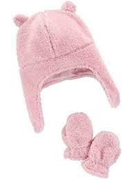 Simple Joys By Carter S Baby Hat And Mitten Set Pink Size 0 0 Up9c For Sale Online Ebay