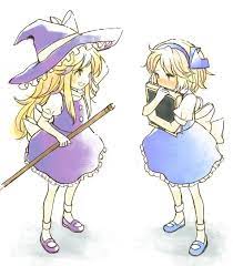 旧作マリアリ 東方 かわいい マリアリ キャラクターのスケッチ