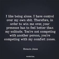 My Odd Thoughts I Like Being Alone Words Inspirational Quotes