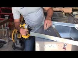 Secure the end caps to the plenum. Plenum Adapter How To Prepare The Plenum Adapter For Smaller Or Bigger Size Air Handler Youtube