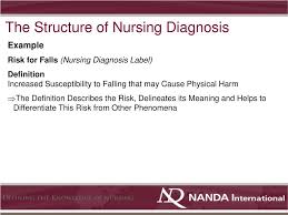 Nursing diagnosis risk for fall r/t age, dizziness and weakness secondary to chemotherap y and radiology. Ppt Nursing Diagnosis In Education A Guideline For Students Powerpoint Presentation Id 1081874