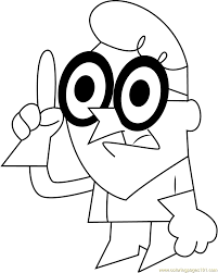 You can use the color posters to make decorated binders for school. Excuse Me Coloring Page For Kids Free Dexter S Laboratory Printable Coloring Pages Online For Kids Coloringpages101 Com Coloring Pages For Kids