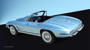 Blue Convertible Wallm February 8 2013 1920x1080 1963 Corvette Blue Convertible Corvette Corvette Convertible Chevrolet Corvette