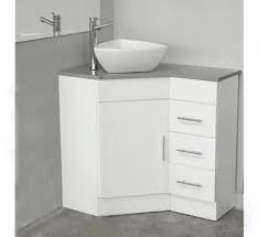 Corner Vanity With Caesarstone Top 600mm X 900mm Rh Drawer Corner Sink Bathroom Bathroom Remodel Small Shower Master Bathroom Vanity