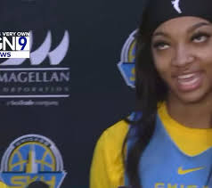 Angel Reese:, "We got celebrities coming to games. Sold out arenas...The  reason why we're watching women's basketball is not just because of 1  person. It's because of me, too. I want y'all to realize ...