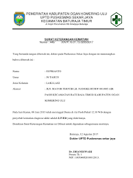 Demikian surat keterangan kematian ini dibuat atas dasar yang sebenarnya. Surat Keterangan Kematian