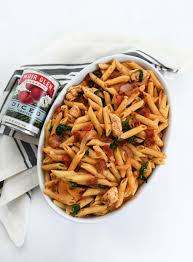 Chicken Bacon Pasta With Spinach And Tomato By Sizzlingeats Quick Easy Recipe The Feedfeed
