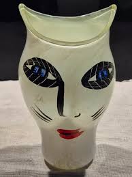 TRÈS CHIC ENCRIER EN CRISTAL DE LORRAINE SOUFFLÉ signé ST SIMÉON EUR 450,00 