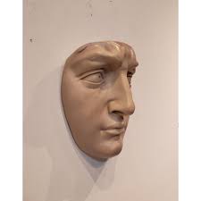 Michelangelo's David Face Wall Sculpture Circa 1980's