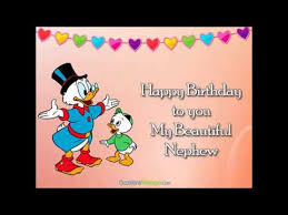 Happy Birthday Nephew Birthday Wishes And Messages For Nephew Youtube Happy birthday gif is one of the popular ways to celebrate someone's birthday if you cannot come to their party. happy birthday nephew birthday wishes